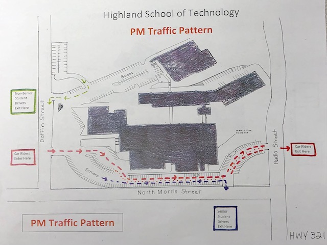 PM Traffic pattern PM Traffic pattern