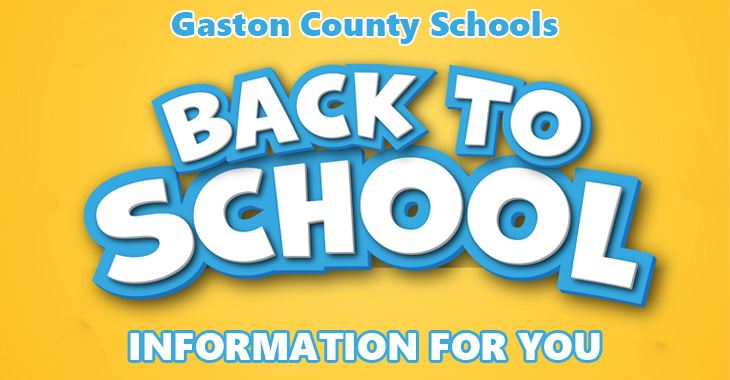 Back to School Information Back to School Information