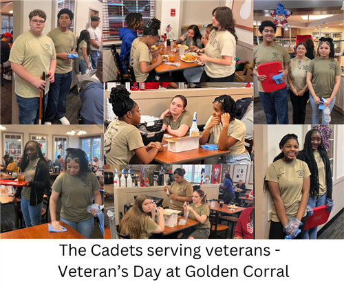 Serving Veterans at Golden Corral