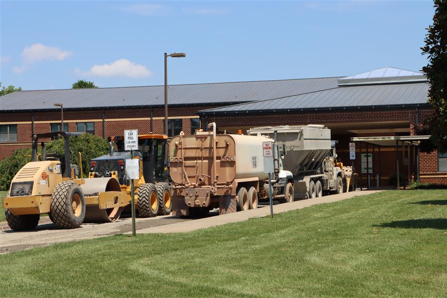 Cramerton Middle School Paving